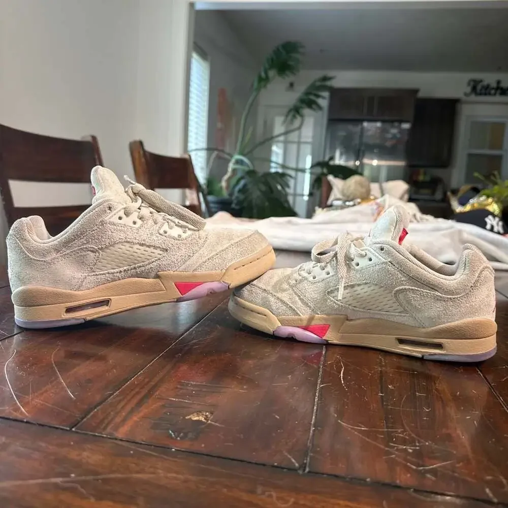 Air Jordan 5 Retro Low GS 'Peanut Butter & Jelly' Sneakers